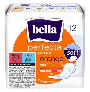 PODPASKI BELLA PERFECTA ULTRA Orange 12 szt.
