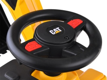 Экскаватор Jeździk CAT с подвижным ковшом, вещевым отделением, звуковым сигналом ZA4898