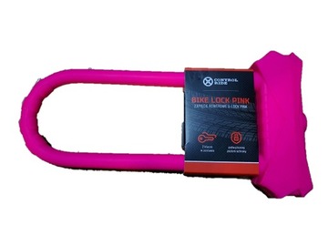 Велосипедный замок U-lock Control Ride Pink - лучший выбор