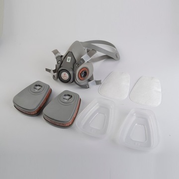 НАБОР ПОЛУМАСКИ PAINT MASK 6200 ANTI-DUST + 2 УГЛЕРОДНЫХ ФИЛЬТРА