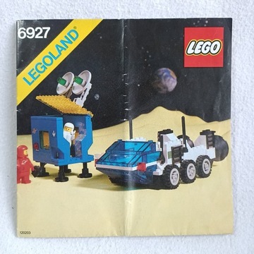 Instrukcja LEGO 6927 Space All Terrain Vehicle