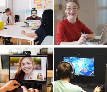 KAMERKA KAMERA INTERNETOWA DO LEKCJI FULL HD 192 x1080 DO LAPTOPA PC AGOG