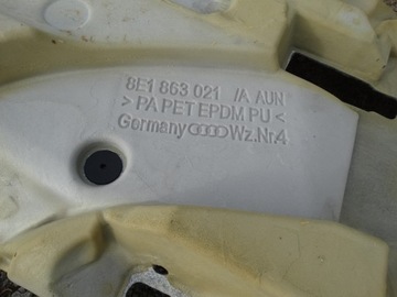 AUDI A4 B6 B7 PODŁOGA DYWAN WYKŁADZINA SZARA SWING