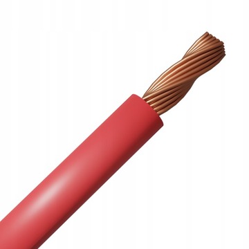 Przewód linka LgY 4 750V czerwony