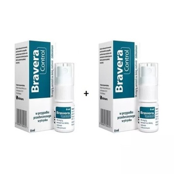 2 x Bravera Control 8 ml aerozol, LEK