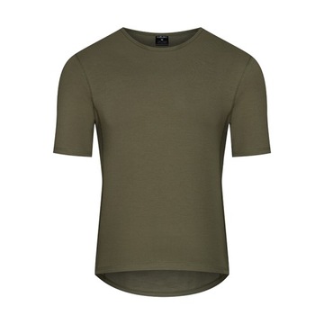 T-shirt męski bawełna wełna MERINO WOOL khaki S