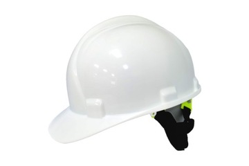 KASK OCHRONNY HEŁM BHP BUDOWLANY ROBOCZY BIAŁY HDPE 53-62 CM