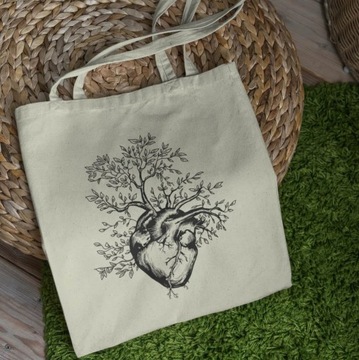 БОЛЬШАЯ ЖЕНСКАЯ ЭКОСУМКА А4-ШОППЕР НА ПЛЕЧЕ