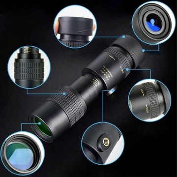 МОНОКУЛЯРНЫЙ БИНОКЛЯРНЫЙ ТЕЛЕСКОП 10-300x40 РИСКОП, НОВЫЙ