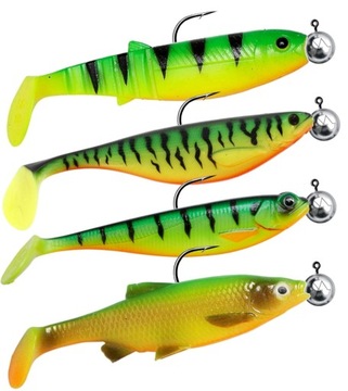 zestaw Savage Gear Westin 12cm uzbrojone Firetiger