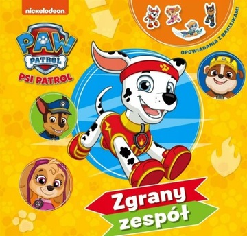 Zgrany Zespół Opowiadania z naklejkami Psi Patrol