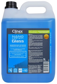 CLINEX NANO PROTECT GLASS 5L nano płyn do szyb