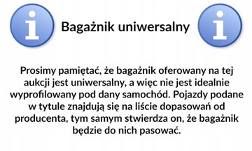 KUFR NA STŘECHA DYNAMIC PLUS KIA PRO CEED 14-