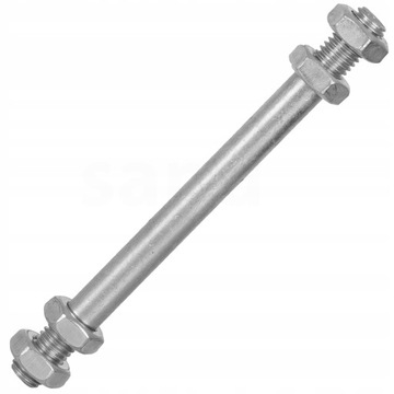 Колесо для тачки + ось 4.00-8 6 PR FULL STRONG BLUE 250KG 6-LAYER