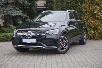 Mercedes GLC C253 SUV Facelifting 2.0 220d 194KM 2019 Mercedes-Benz GLC 4-Matic 1rej. 2020 Kamera 360 Tempomat Multibeam LED