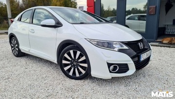 Honda Civic IX Hatchback 5d Facelifting 1.4 i-VTEC 100KM 2016 Honda Civic 1.4Benz manual Navi Kamera climatronic biala perla 1.3 99KM, zdjęcie 30