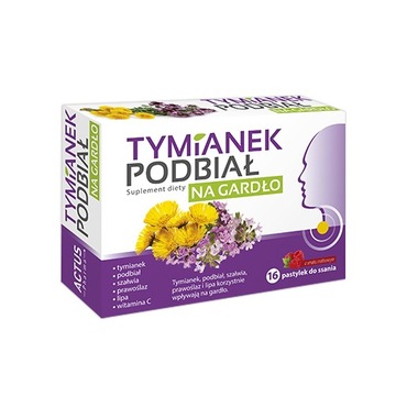 TYMIANEK I PODBIAŁ 16 PASTYLEK