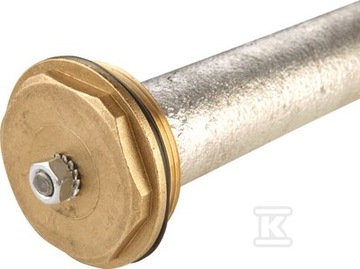 GALMET Anoda magnezowa 38x400 z korkiem 2 48h