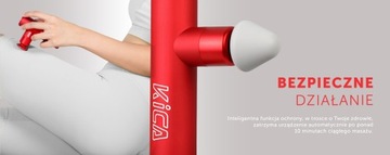 Вибромассажер FeiyuTech KiCA mini 2 красный