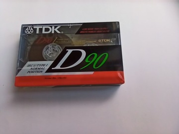 TDK D 90 1990r. NOWA 1szt.