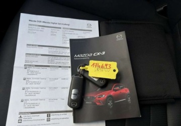 Mazda CX-3 Crossover 2.0 SKY-G 120KM 2016 Mazda CX-3 2.0I SKORA BOSE KAMERA bezwypadkowa GWARANCJA zarejestrowana, zdjęcie 37