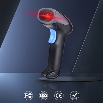 Сканер штрих-кода Стационарный лазер EAN USB Проводной 1D