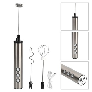 МИНИ-USB-МИКСЕР ДЛЯ КОФЕ ВСПЕНИВАТЕЛЯ МОЛОКА WHIMPER