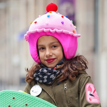 Чехол на шлем COOLCASC Leds Cup Cake (с диодами)