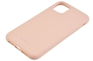 Etui Mercury Goospery do Apple iPhone 11 pudrowy róż