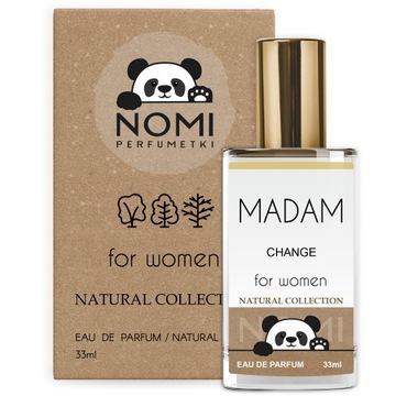 NOMI Perfumetki Damskie Perfumy NATURAL MADAM 33ml