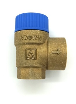 ZAWÓR BEZPIECZEŃSTWA C.O. MS 6bar 3/4x1' AFRISO