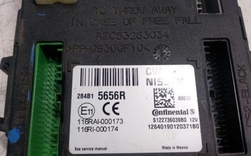 284B15656R MODUL POHODĚ 2.0 DCI HY0K 110 2010 RENAULT KOLEOS I (HY_)
