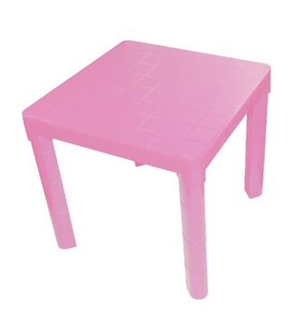 Stolik dziecięcy Tega 45 x 45 j. różowy KD-007-136