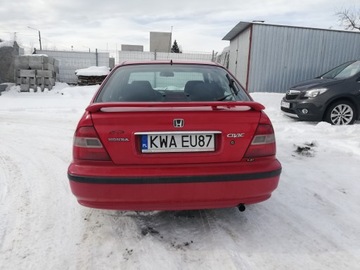 Honda Civic VI Hatchback 1.4 i S 90KM 1998 Honda Civic VI 1.4 L//Klima//Alu, zdjęcie 5
