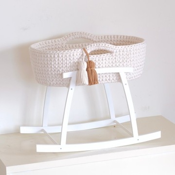 Как Моисей Деревянная люлька Корзина для кукол Постельное белье Подарок девочке