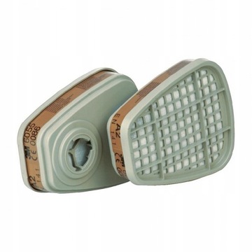 POCHŁANIACZ 3M 6055 A2 FILTR WĘGLOWY 3M 2szt