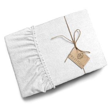 PRZEŚCIERADŁO PREMIUM 220x200 FROTTE BARDZO GRUBE