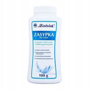 ZIOŁOLEK Zasypka do ciała przeciw otarciom 100 g