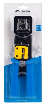 RJ-45 ОБЖИМНЫЕ ЗАГЛУШКИ сквозное отверстие RJ45 RJ12 RJ11 LANBERG