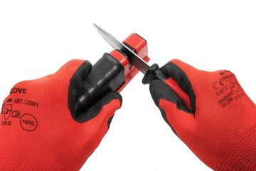 ТОЧИЛКА РУЧНОГО ТОПОРА УНИВЕРСАЛЬНАЯ ДЛЯ ЗАТОЧКИ ЛЕЗВИЙ ТОПОРОВ