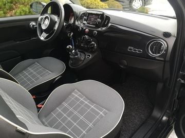 Fiat 500 II Seria 4 1.2 69KM 2018 Fiat 500 1.25 16v 70KM Klima Alu 16 Ledy Tempomat, zdjęcie 21