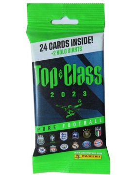 PANINI TOP CLASS 2023 SASZETKI FAT 24 KARTY PIŁKARSKIE 2 HOLO GIANTS LIMIT.