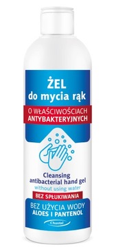 ŻEL DO MYCIA RĄK ANTYBAKTERYJNY ALOES 400 ML