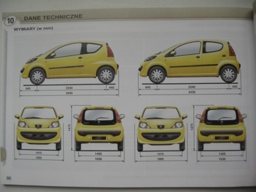 Peugeot 107 инструкция Peugeot 107 2005-2008 PL