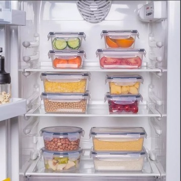 x12 ПИЩЕВЫХ ЯЩИКОВ, ЛЕГКИХ ПЛАСТИКОВЫХ КОНТЕЙНЕРОВ С НАБОРОМ КРЫШКИ