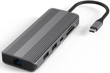 Концентратор USB-C HDMI 2.1 DisplayPort 8K 4K 120 Гц PD 100 Вт