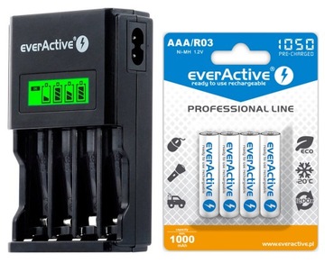 ŁADOWARKA everActive NC450 AKUMULATORKI 1050 AAA
