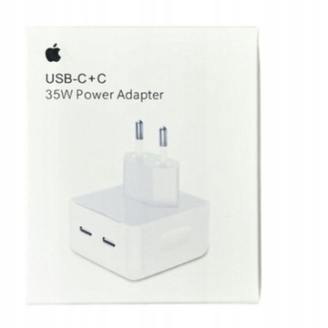 ORYGINALNA ŁADOWARKA 2x USB-C 35W IPHONE 14 13 12