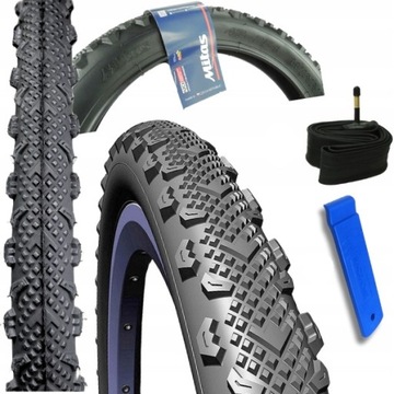 Opona Rowerowa 14x1,75x2 (47-254) +dętka 14 +łyżka zestaw opony rowerowe 14