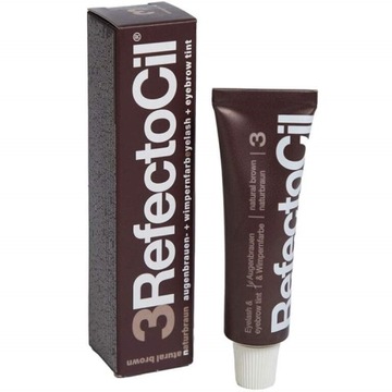RefectoCil Natural Brown No.3 Henna żelowa do brwi brązowa